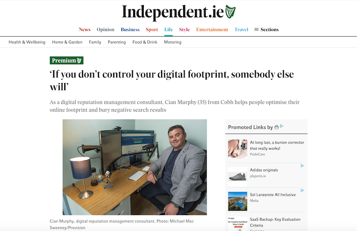 cian murphy digital feature Irish Independent