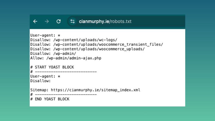 Sitemap in robots.txt