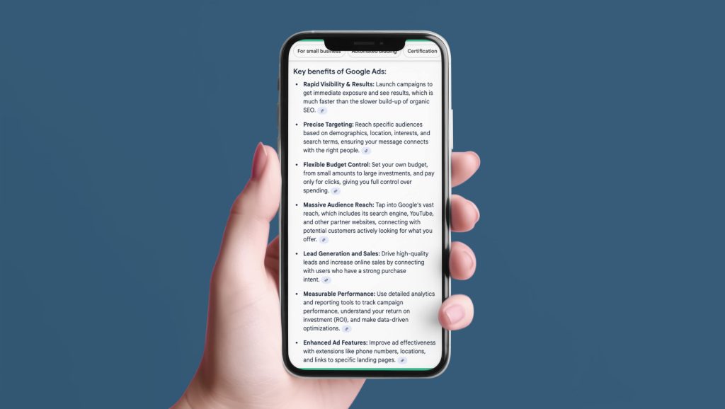 google ads benefits for businesses